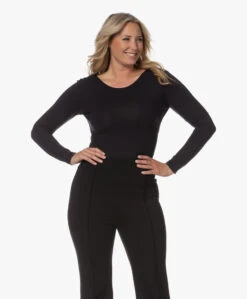 Spanx® Suit Yourself Scoop Neck Bodysuit - Classic Black