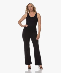 Spanx® The Perfect Ponte Jersey High-Rise Flare Legging - Zwart -Mode Kleding 230725 c5ea5c7f 44e8 4c96 bf25 d778cdd859bc