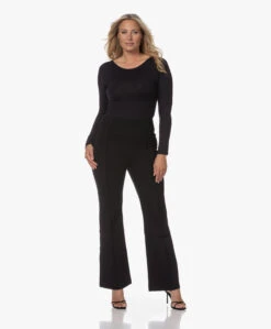 Spanx® The Perfect Ponte Jersey High-Rise Flare Legging - Zwart -Mode Kleding 230725 f3b6953b 4973 4ba2 9536 0034d1f08e00