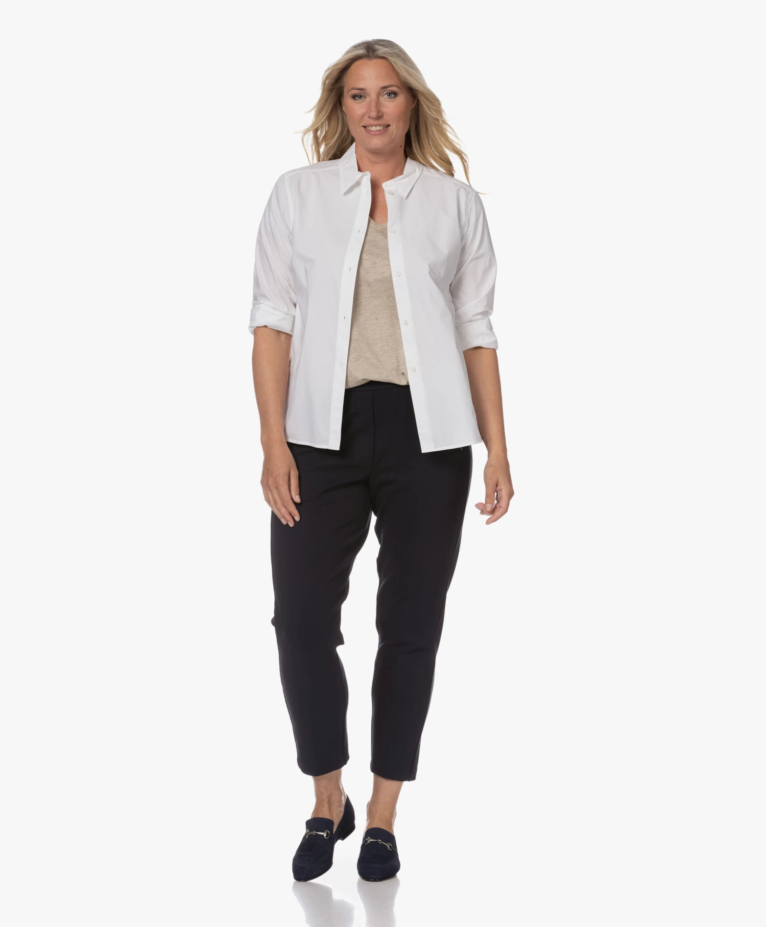 Panara Suède Loafers - Marina 2 Panara Suède Loafers - Marina - Afbeelding 2