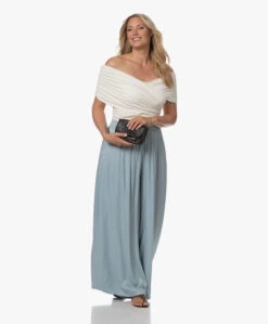 Viveh Giada Reversible Off-Shoulder T-Shirt - Coconut Milk -Mode Kleding 230725 fc871209 1fe3 4bcd 95f3 51b6432bc285