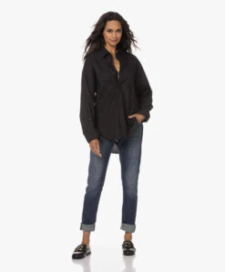 See By Chloé Chany Leren Loafer Mules - Zwart -Mode Kleding 230727 2f78aa61 3ffe 4d47 9c34 8b8fed7b63a3