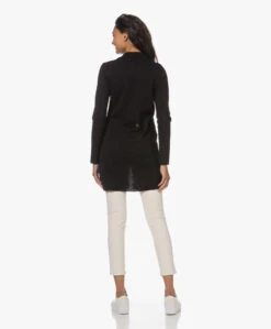 Belluna Sixteen Lang Merino Blazervest - Zwart -Mode Kleding 230727 5cc36541 f01c 498c 9cef 42305995726c