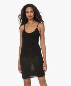 By-Bar Basic Lichtgewicht Viscose Jersey Onderjurk - Zwart -Mode Kleding 230727 75cef103 6c58 4570 b911 5a4d1dcb2301