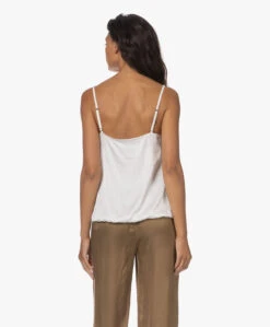 Woman By Earn Luna Satijnen Spaghettitop - Off-White -Mode Kleding 230727 7cf8882b 7bbf 48df 852c e2887dbea5f6