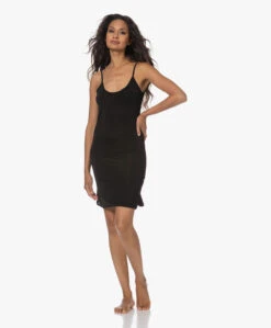 By-Bar Basic Lichtgewicht Viscose Jersey Onderjurk - Zwart -Mode Kleding 230727 87169ce9 fb88 4487 b024 6e6bd260a66f