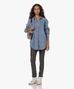 Closed Leren High-Top Sneakers - Wit -Mode Kleding 230727 a14e1300 e55c 44eb 8f6d 5793915764c3