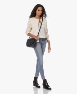 Re/Done Cavalry Leren Enkellaarzen - Zwart -Mode Kleding 230727 c25ab67f a995 4342 89f6 fcd4b4887dcb