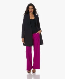 Japantky Paksy Travel Jersey Rechte Pantalon - Cyclam -Mode Kleding 230801 1c57e491 fdbc 40d5 8ff2 9ccbab363beb