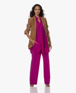 Japantky Paksy Travel Jersey Rechte Pantalon - Cyclam -Mode Kleding 230801 390dcedb 57bb 4542 ba63 d50d43d0984b