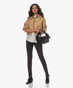 Zadig & Voltaire Tyler Cecilia Wild Mirror Leren Enkellaarzen - Zwart -Mode Kleding 230801 8427c075 d428 4da9 b4a3 b0b2b35bd7a1