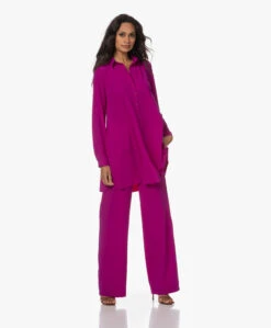 Japantky Paksy Travel Jersey Rechte Pantalon - Cyclam -Mode Kleding 230801 907766ad df5d 4229 afff 9e4500599eee