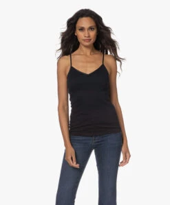 Hanro Padded Katoenen Spaghetti Top - Zwart 20 Hanro Padded Katoenen Spaghetti Top - Zwart -Mode Kleding 230801 a77ed7b0 7772 4019 a32d 785efbe056a1