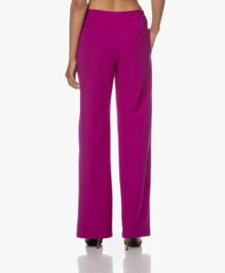 Japantky Paksy Travel Jersey Rechte Pantalon - Cyclam -Mode Kleding 230801 c997a138 4fc0 49bd 9dfc 2a826b25bae8