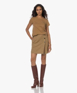 Pomandère Linnen-Wolmix Visgraatdessin Rok - Honey 25 Pomandère Linnen-Wolmix Visgraatdessin Rok - Honey -Mode Kleding 230802 00d9be1a 55fa 4274 ab9b d469796ad9fc