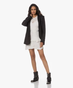 Anine Bing Mid Ryder Leren Enkellaarzen - Zwart -Mode Kleding 230802 51b5b0e3 7d7e 4a99 918b d4d2a85470b2