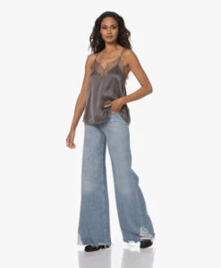 Re/Done Cavalry Leren Enkellaarzen - Zwart -Mode Kleding 230802 5fef90dd 974d 4b79 9088 7615c2c0ccdd