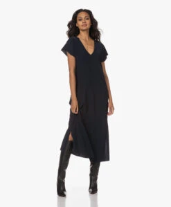 Japantky Hikari Travel Jersey Maxi Jurk - Zwartblauw -Mode Kleding 230802 be9d4b8b 0b30 4a12 89b7 d8f627c6e149