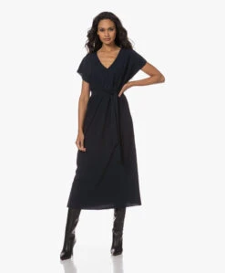 Japantky Hikari Travel Jersey Maxi Jurk - Zwartblauw -Mode Kleding 230802 d784a733 644f 43da a881 dbf568bd825e