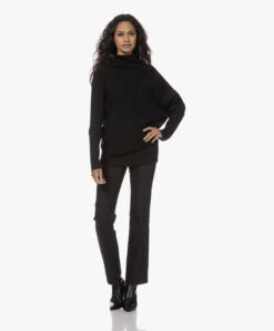 Panara Glad Leren Enkellaarzen - Zwart -Mode Kleding 230808 01c93587 3aed 4c20 b36a 5cdfec1d1af3