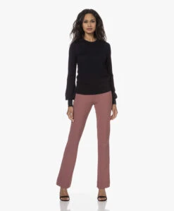 Japantky Zaya Flared Travel Jersey Broek - Mauve -Mode Kleding 230808 02ee9ef9 2b65 41fc 8e7c 51448a5bd579