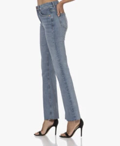 Drykorn Far Bootcut Stretch Jeans - Washed Blue -Mode Kleding 230808 0d764c92 766f 47b3 b5c0 1b365009d020