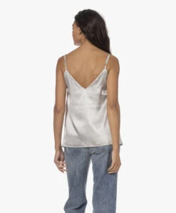 By Dariia Day Mulberry Zijden Camisole - Zilvergrijs -Mode Kleding 230808 1bc6f0f6 a228 4c6d b6a3 b6a473c7c282