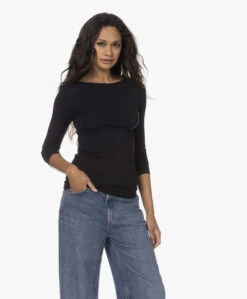 Majestic Filatures Soft Touch Boothals Longsleeve - Marine -Mode Kleding 230808 2f82159a 46c8 4216 9dd2 e666bb38190f