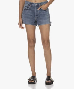 Citizens Of Humanity Marlow Raw Hem Denim Short - Sail