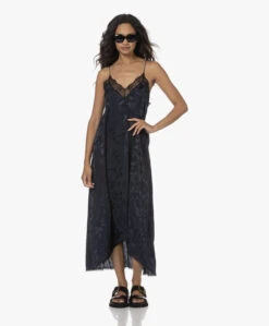 Zadig & Voltaire Risty Jacquard Zijden Slipdress - Inkt 24 Zadig & Voltaire Risty Jacquard Zijden Slipdress - Inkt -Mode Kleding 230808 3ff2d983 4ac0 4ec6 874b efd25bb31005