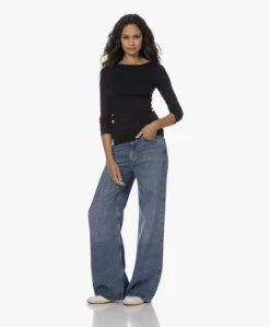 Majestic Filatures Soft Touch Boothals Longsleeve - Marine -Mode Kleding 230808 990f9808 d206 41e4 818f f7c4e8b1a6cd