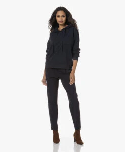 Japantky Shira Travel Jersey Peg Pantalon - Zwartblauw -Mode Kleding 230808 b5659cdb a914 42fa a853 bf839f82850a