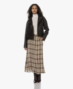 Diega Jabo Geruite Maxi Rok - Multi Bruin -Mode Kleding 230808 b5668abf a5c7 4bbd b9c3 60b5049bbe91