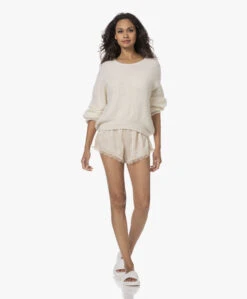 Love Stories Apollo Satijnen Shorts Met Kant - Off-White -Mode Kleding 230809 0f325bdf d912 48dc b626 c448209adde7