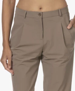 Japantky Shira Travel Jersey Peg Pantalon - Walnut -Mode Kleding 230809 19e94cfd 8300 48c1 981e 5cbe09c711a9