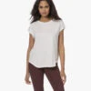 Deblon Sports Carol Viscose T-Shirt Met Kapmouwen - Off-White