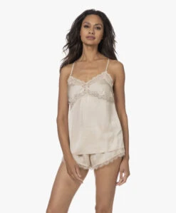 Love Stories Pandora Satijnen Camisole Met Kant - Off-White -Mode Kleding 230809 61f05db1 73d1 494b bd0a 23c970f7442e