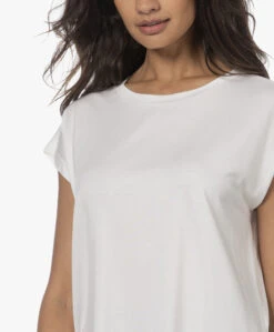 Deblon Sports Carol Viscose T-Shirt Met Kapmouwen - Off-White -Mode Kleding 230809 71acfc26 6062 4af6 977f dfad832c3215