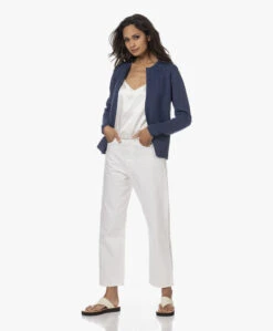 By Dariia Day Mulberry Zijden Camisole - Powder White -Mode Kleding 230809 a82bc3d3 e704 4941 8a39 06c360fb60be