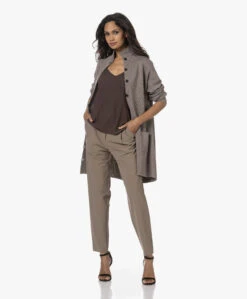 Japantky Shira Travel Jersey Peg Pantalon - Walnut -Mode Kleding 230809 e5b2ae7f f0c7 416a 984d 7e4823d71333