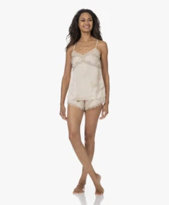 Love Stories Pandora Satijnen Camisole Met Kant - Off-White -Mode Kleding 230809 eb8f9d1c fe5c 42be a44a c7d90ff81e07