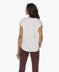 Deblon Sports Carol Viscose T-Shirt Met Kapmouwen - Off-White -Mode Kleding 230809 f17bd400 cd13 4a0a a1bf 297b4b3ad2a2