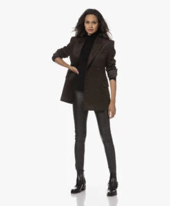 Majestic Filatures Viscose Soft Touch Jersey Colshirt - Zwart -Mode Kleding 230810 24623c1d ae6b 4f65 8854 2a03c894cb5e