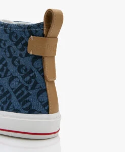 See By Chloé Aryana High-Top Logo Sneakers - Blauw -Mode Kleding 23e8fa95 2785 464c be33 fa8e65cc1a28 02