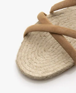 Castañer Pascal Suède Leren Sandalen - Tostado -Mode Kleding 24513aa1 6a00 4a57 839f df9cbac63606 02