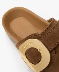 See By Chloé Chany Suède Teenslippers Met Kurkzool - Tan 25 See By Chloé Chany Suède Teenslippers Met Kurkzool - Tan -Mode Kleding 24edbe17 e4d0 4559 ba6f 7f87fb76d495 03