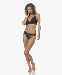 Calvin Klein Mesh En Kanten Slip - Zwart -Mode Kleding 254573f1 471a 49a5 bb46 11e3cdb64286 85