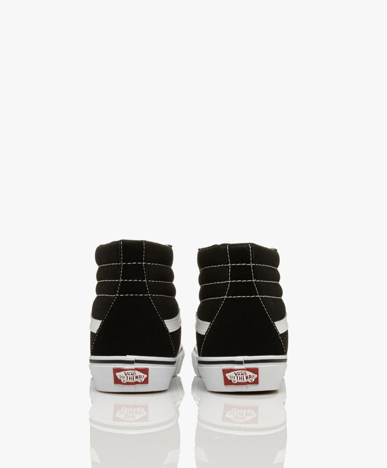 Vans Sk8-Hi High-Top Sneakers - Zwart/Wit 8 Vans Sk8-Hi High-Top Sneakers - Zwart/Wit - Afbeelding 8