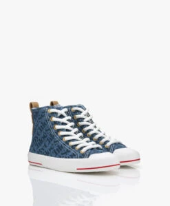 See By Chloé Aryana High-Top Logo Sneakers - Blauw -Mode Kleding 271ce428 3c6f 42a5 af5b 030c0874b56d 05