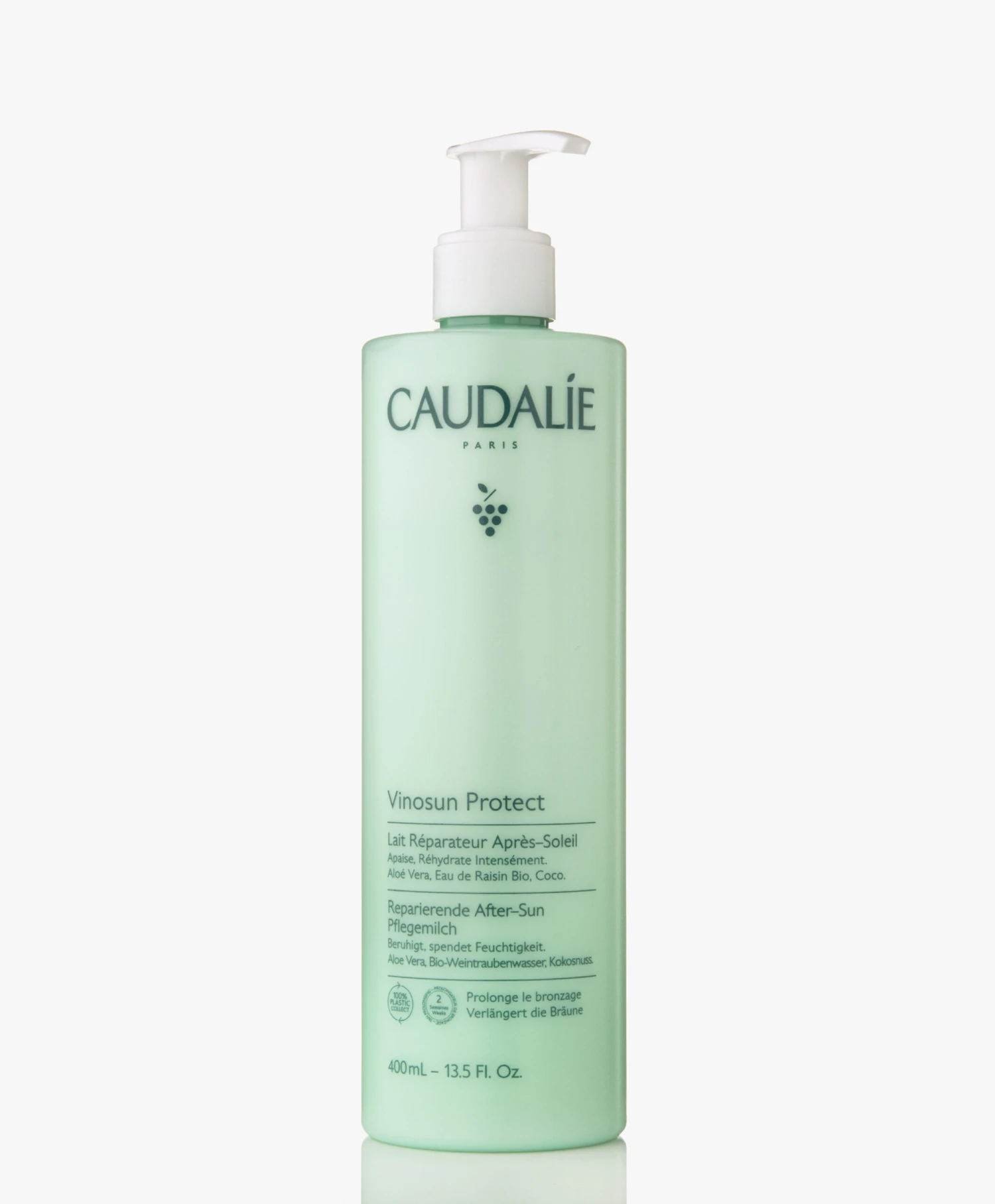 Caudalie Vinosun Herstellende Aftersun Melk - 400Ml 1 Caudalie Vinosun Herstellende Aftersun Melk - 400Ml